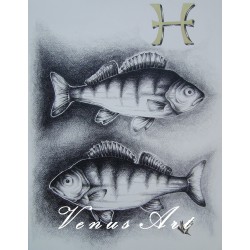 RYBY-znamení zvěrokruhu formát A4
