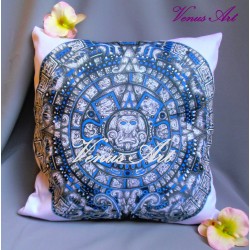 Polštářek 40x40cm - mandala MAYSKÝ KALENDÁŘ