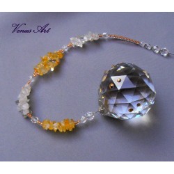 Světlohra s minerály EXCLUSIVE Swarovski hojnost