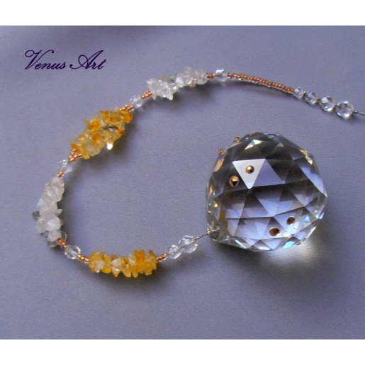 Světlohra s minerály EXCLUSIVE Swarovski hojnost