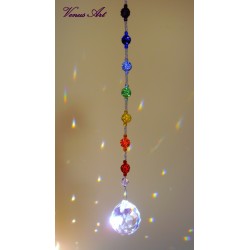 Feng shui koule s minerály ČAKROVÁ Shamballa větší